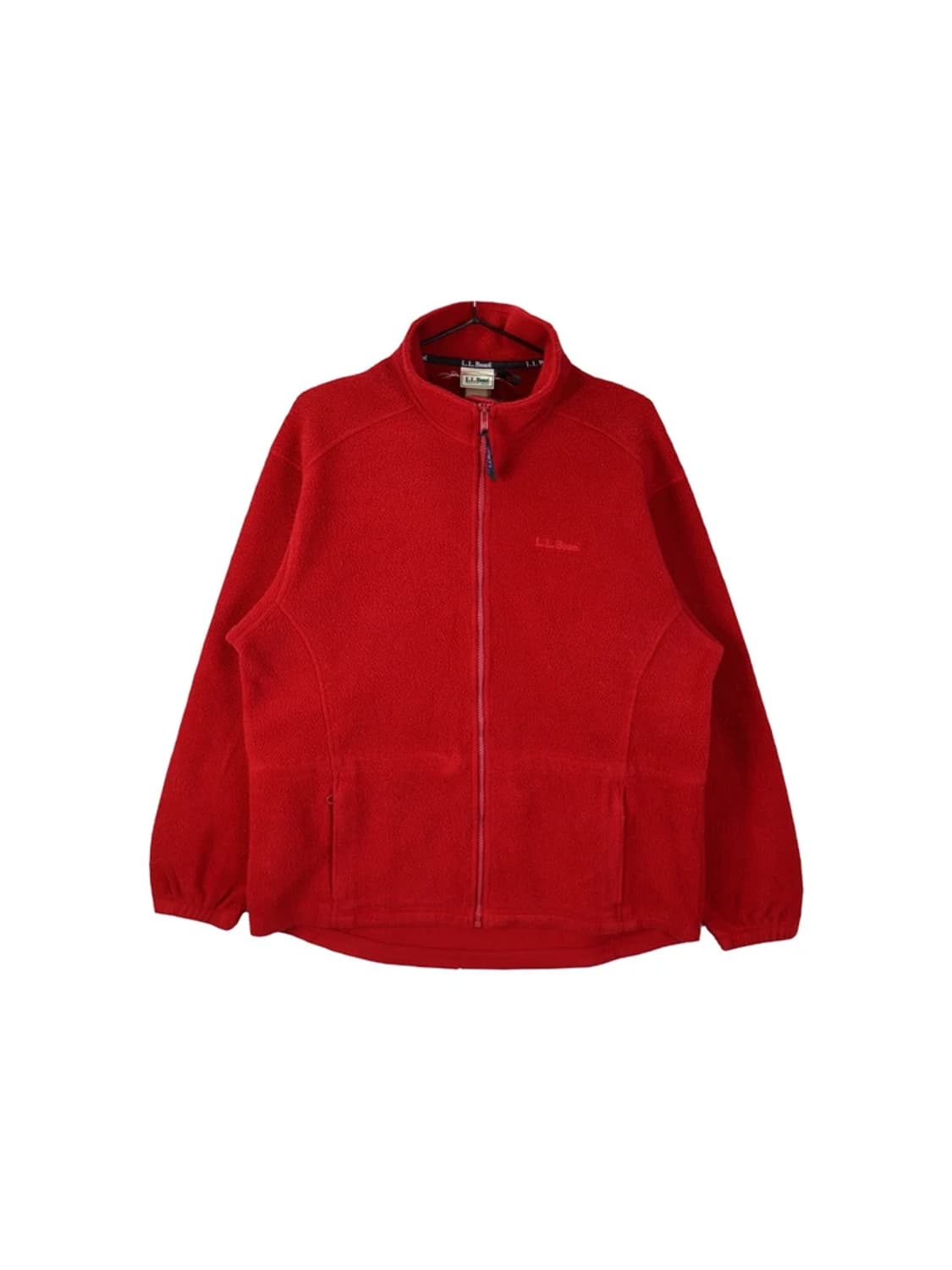 미국제 엘엘빈 레드 집업플리스 상품이미지4