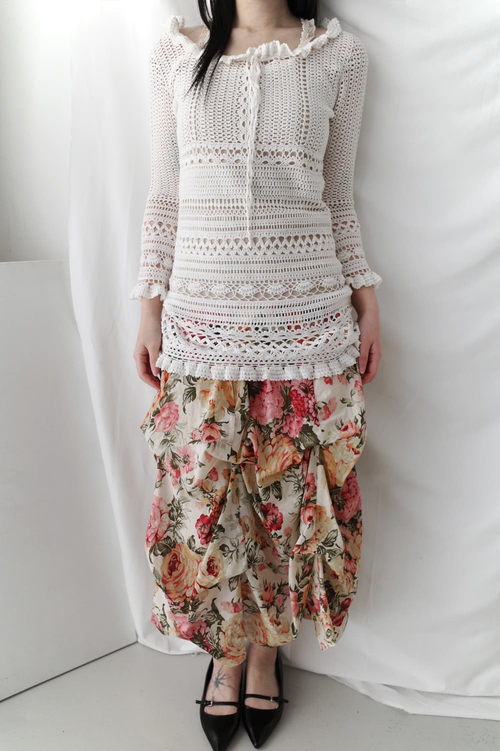 cloud flower skirt 상품이미지5