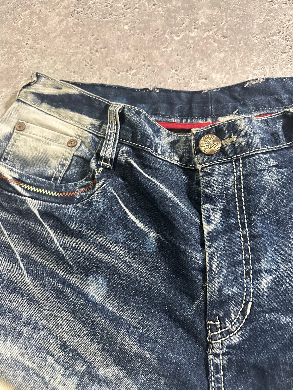 00s EVISU 유니크 데님 /708 상품이미지4