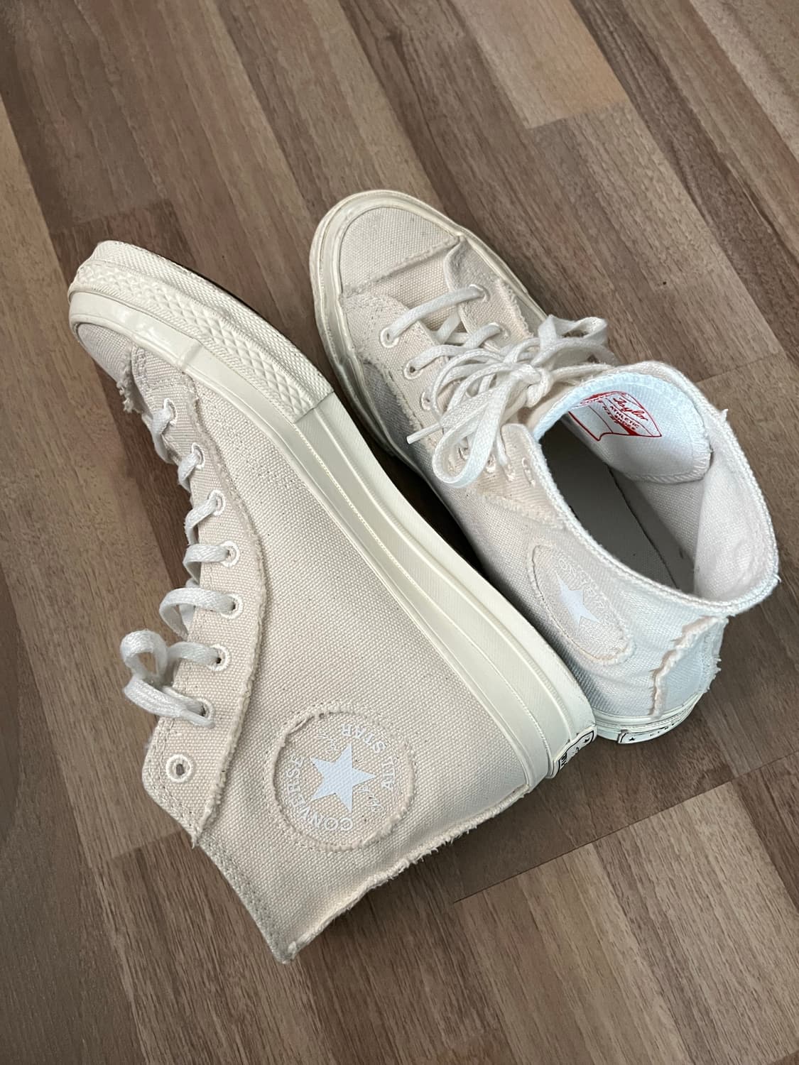 (250)컨버스 척 70 하이 리뉴 코튼 에그렛 상품이미지1