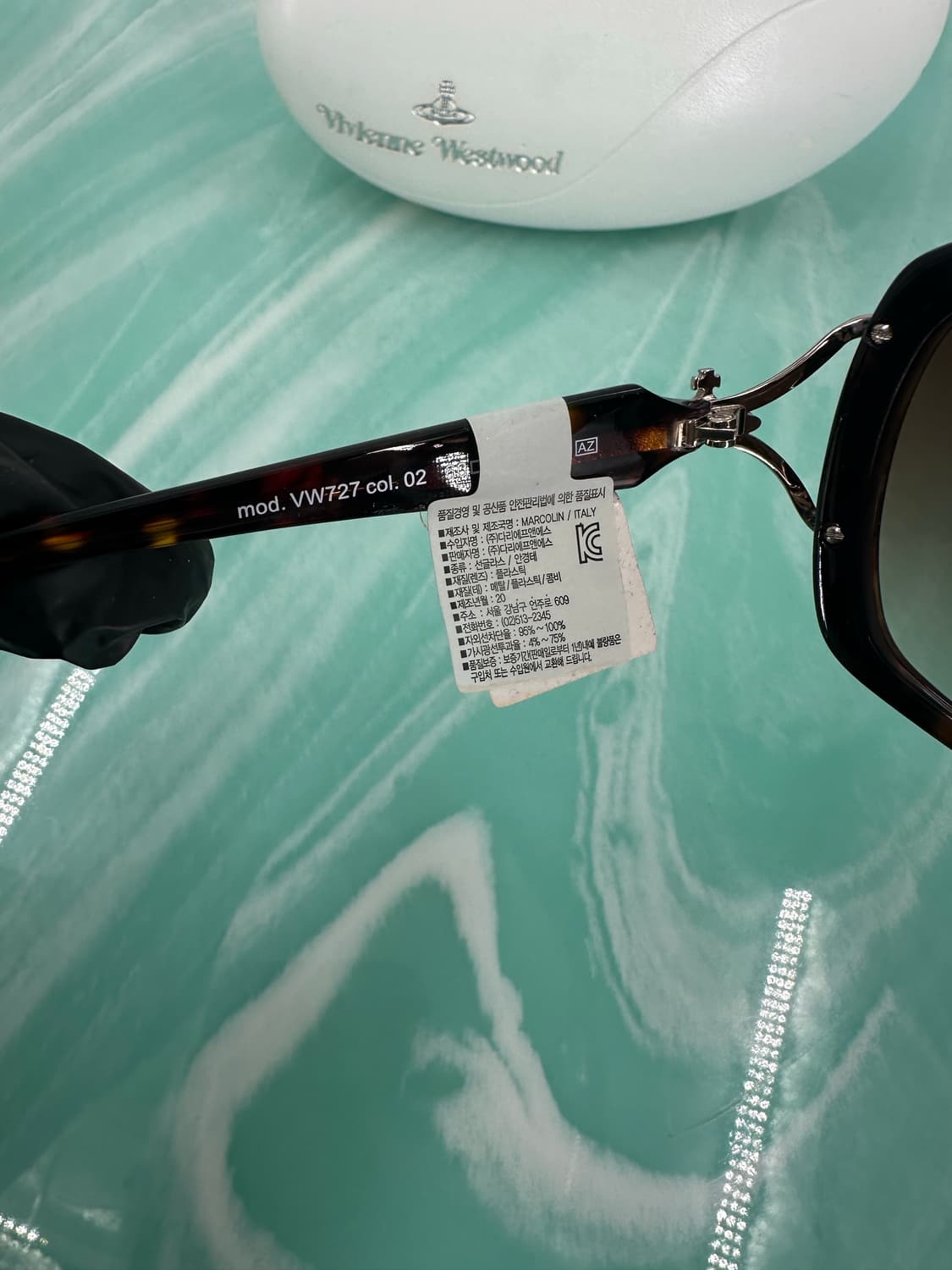 [새상품 무료배송] 비비안웨스트우드 선글라스 케이스포함 상품이미지5