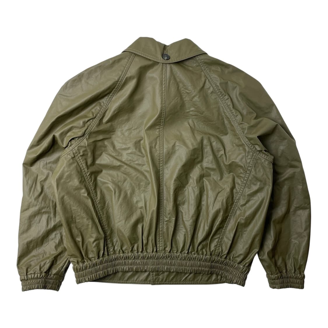 [중고] OOM STUDIO 카키색 봄버 자켓 L 상품이미지2
