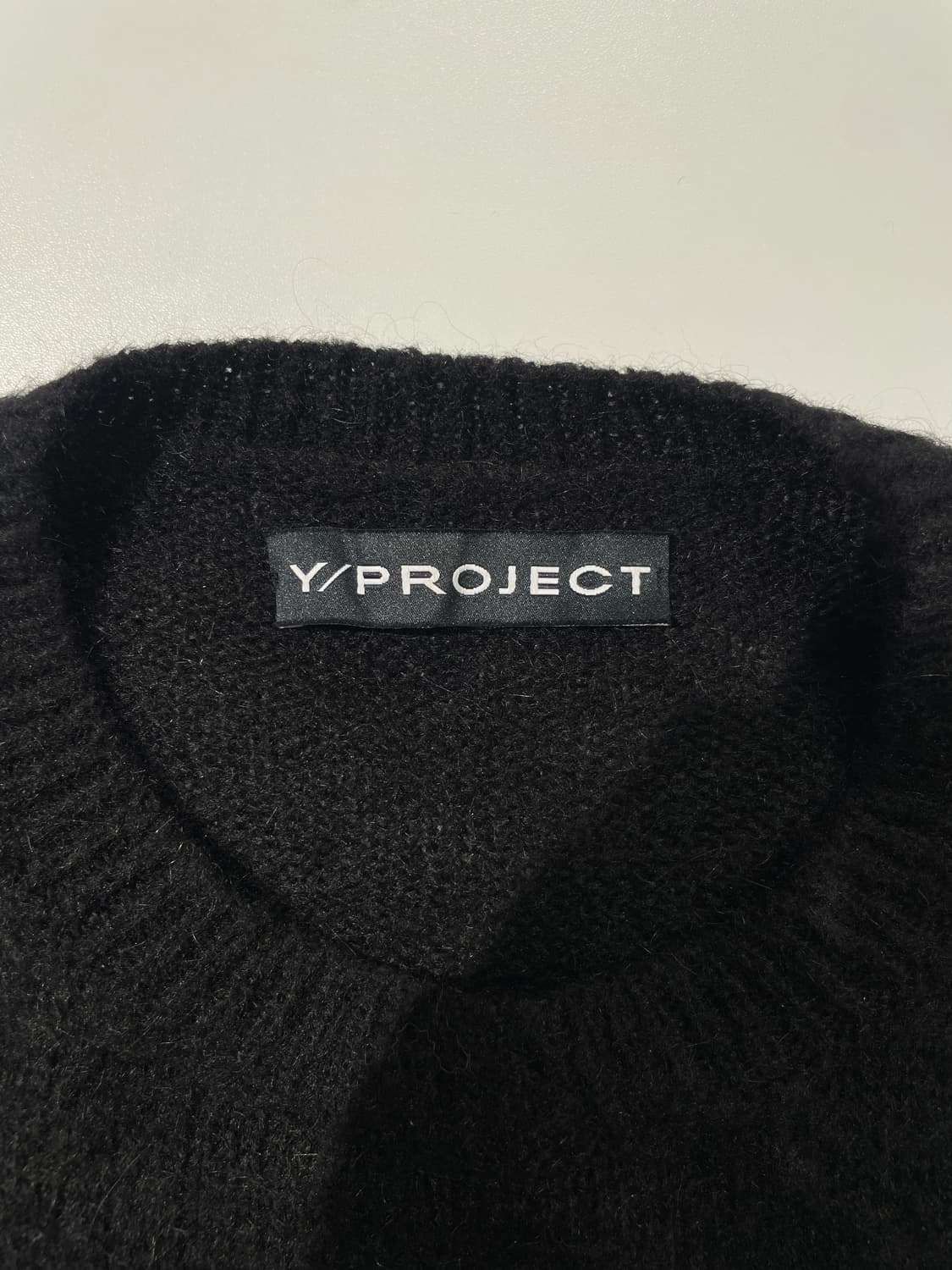 와이 프로젝트 블랙 파리 베스트 모헤어 니트 상품이미지7