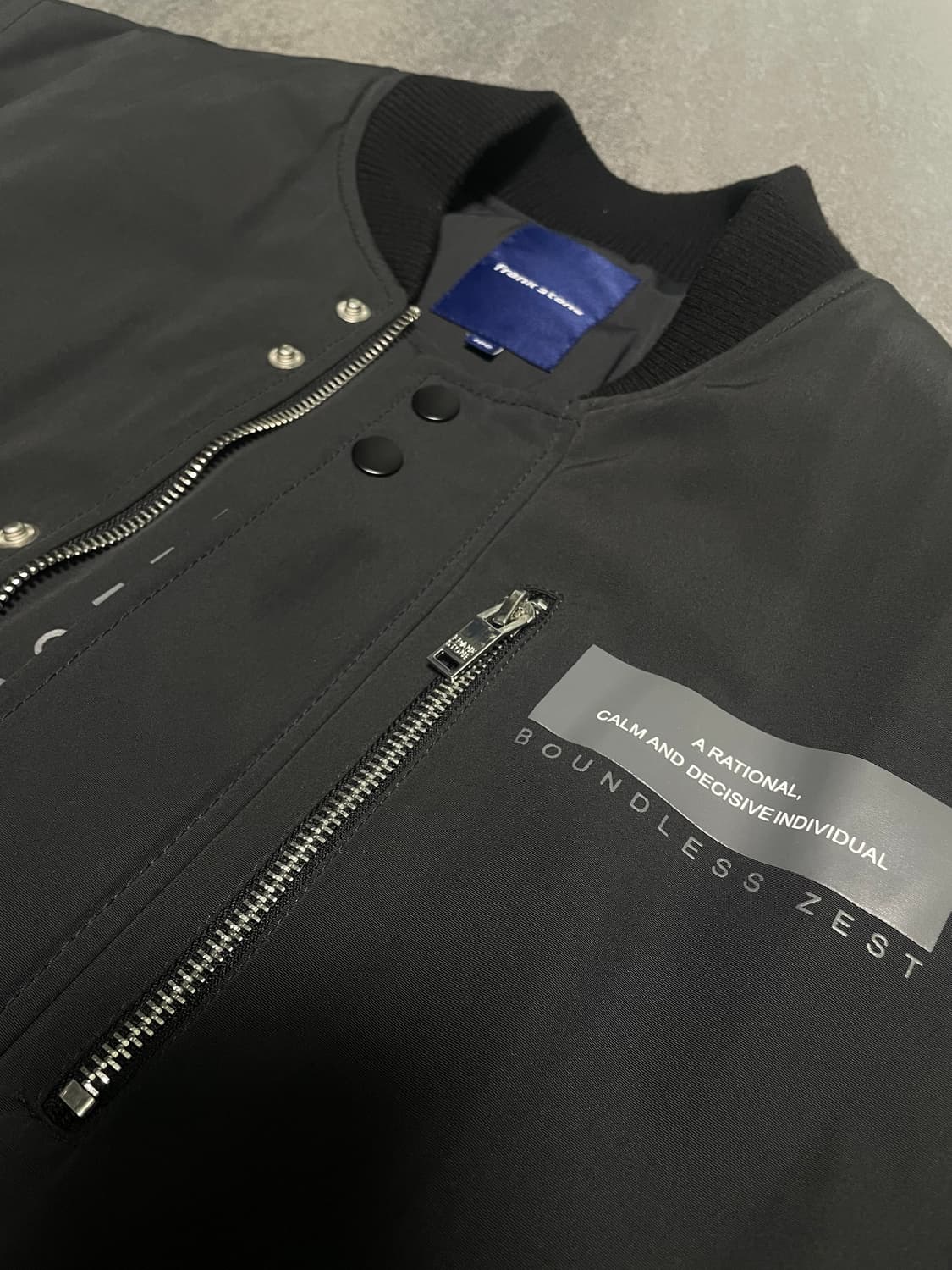 Frank stone 패딩코트 롱 ma-1 상품이미지3