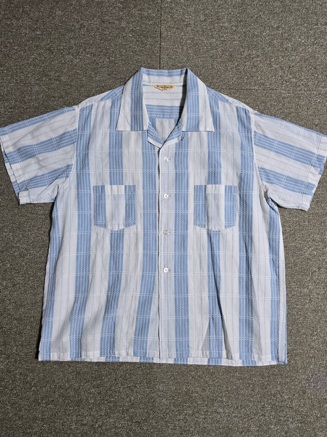 타임원클로딩 부처프로덕츠 패턴 워크셔츠16 엣라코 엣라스트Timeworn 상품이미지1