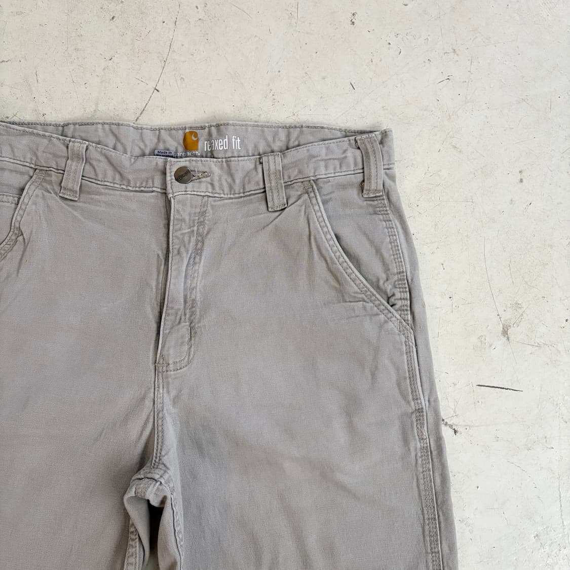 칼하트 빈티지 워크 반바지 33 상품이미지4