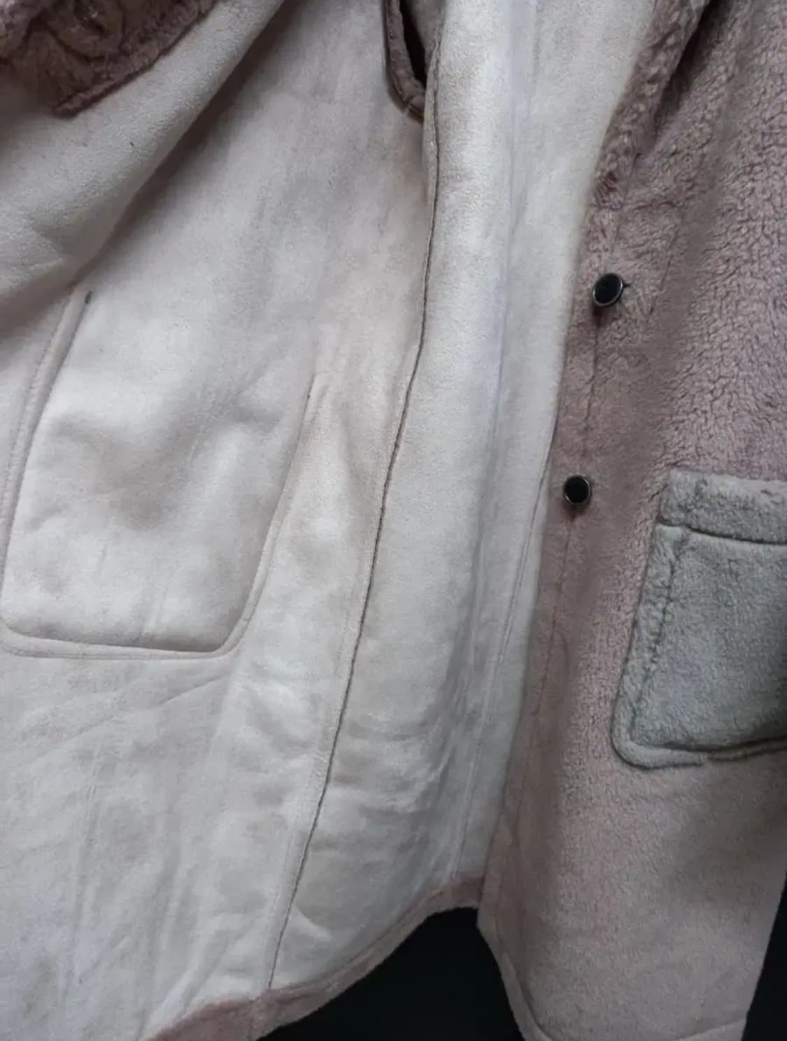 새 써스데이아일랜드 부클 테디베어 롱 코트 66 상품이미지6