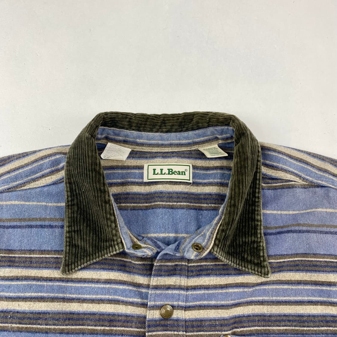 엘엘빈 포켓 패턴 코튼 셔츠 자켓 (110) 상품이미지5