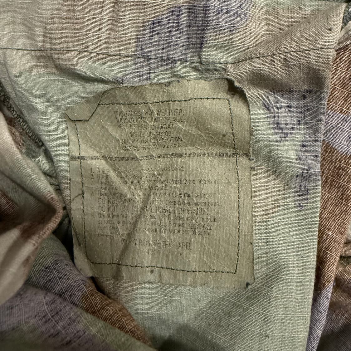 90s 우드랜드 bdu 팬츠 상품이미지4