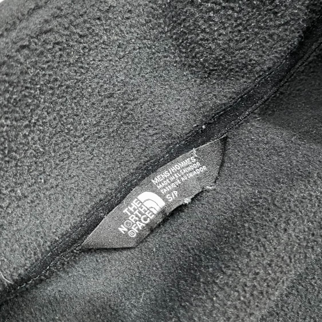 노스페이스 블랙 플리스 집업 상품이미지4