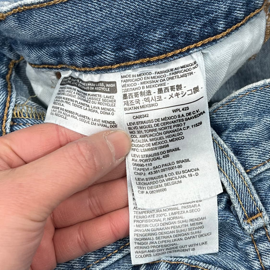 리바이스 501 데님팬츠 s09388 상품이미지8