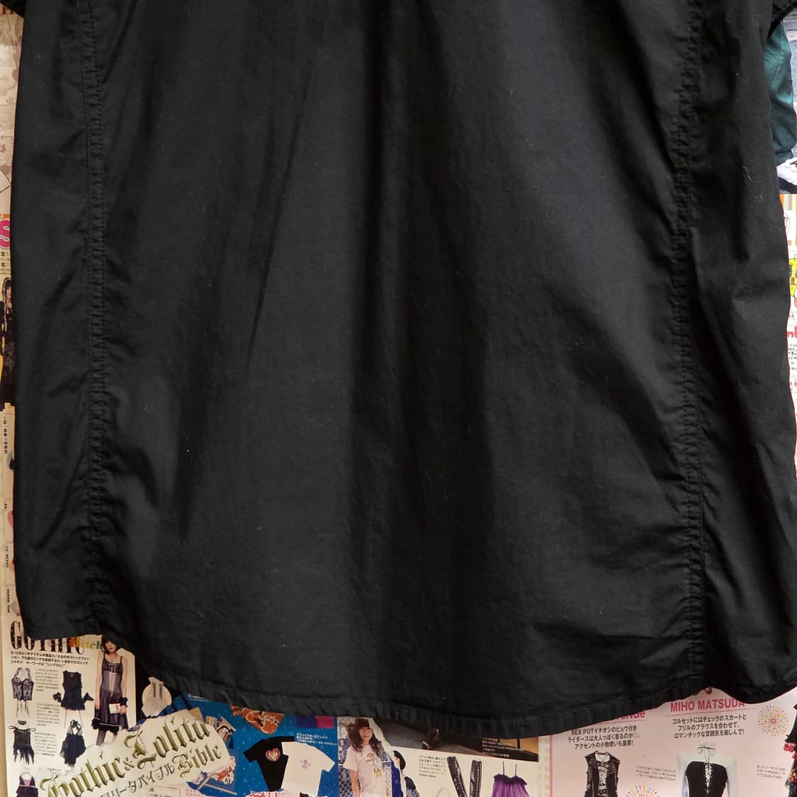 JPN 크레이지 데빌 투포켓 자수 반팔 셔츠 상품이미지6