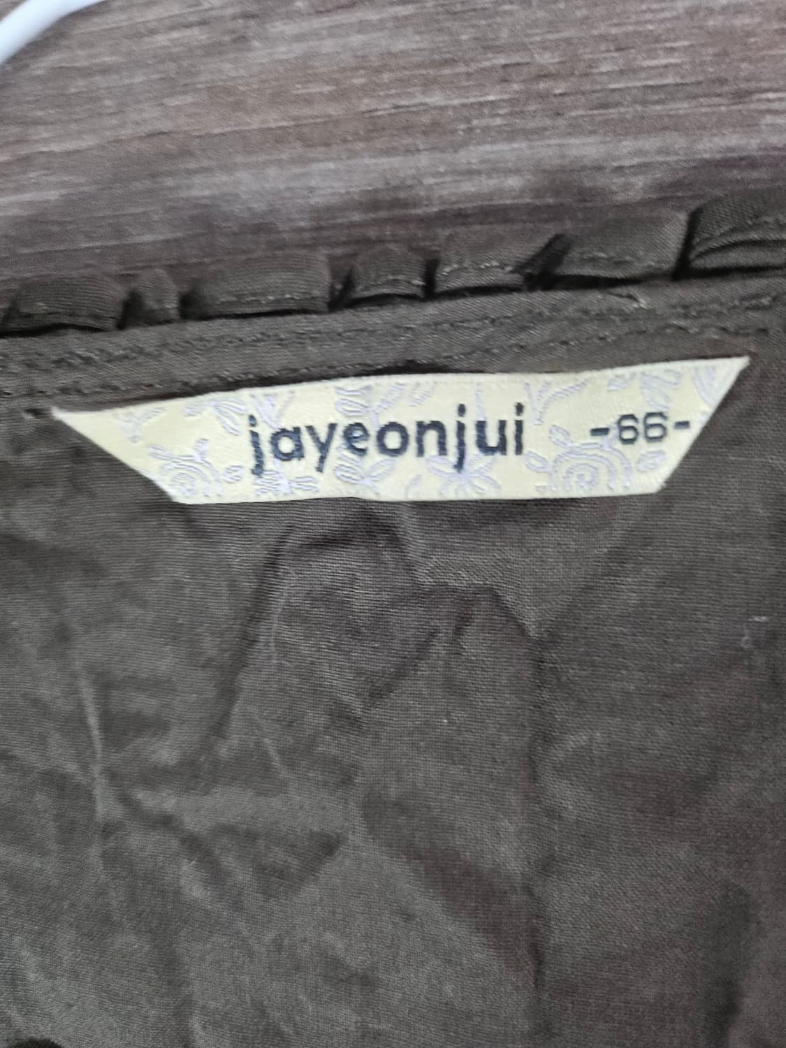 카키 면 원피스 66 상품이미지4