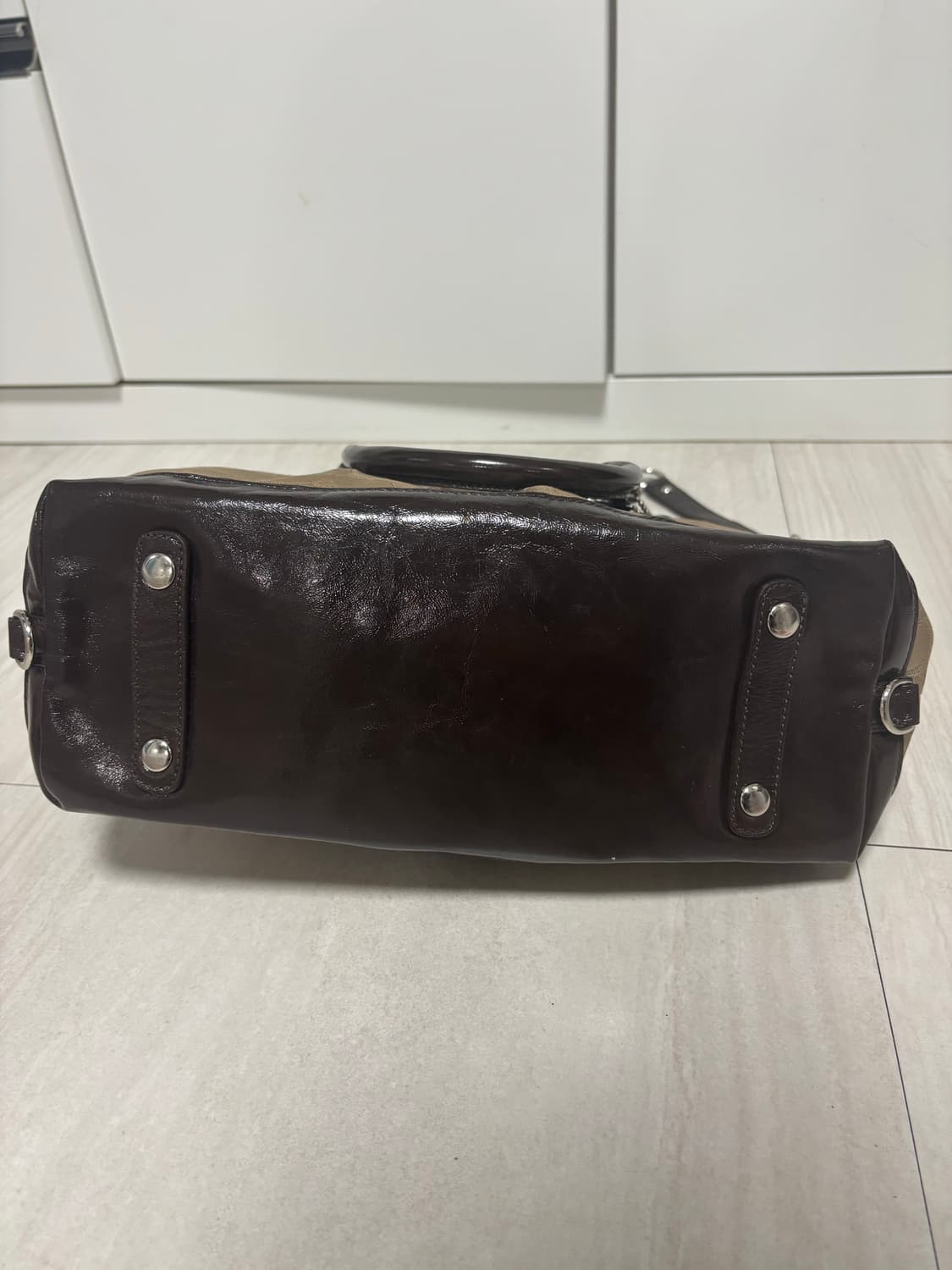 COACH Y2K brown tote bag  상품이미지3