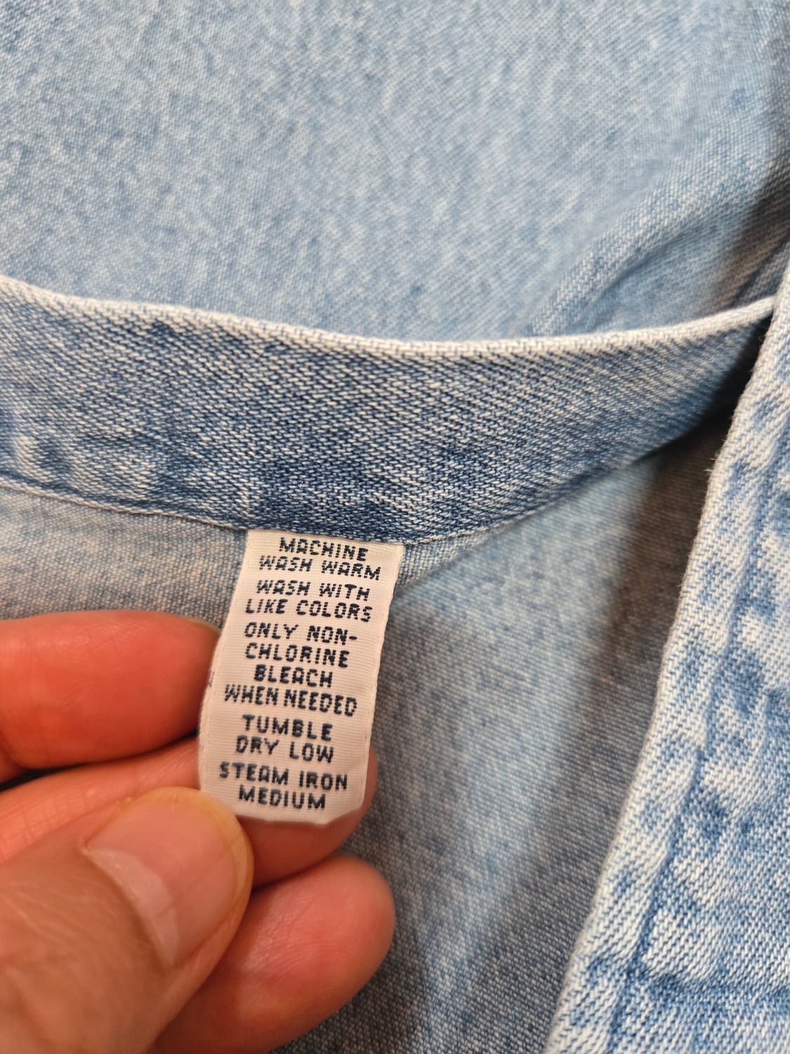 폴로 랄프로렌 데님 빅셔츠(XL사이즈) 상품이미지9