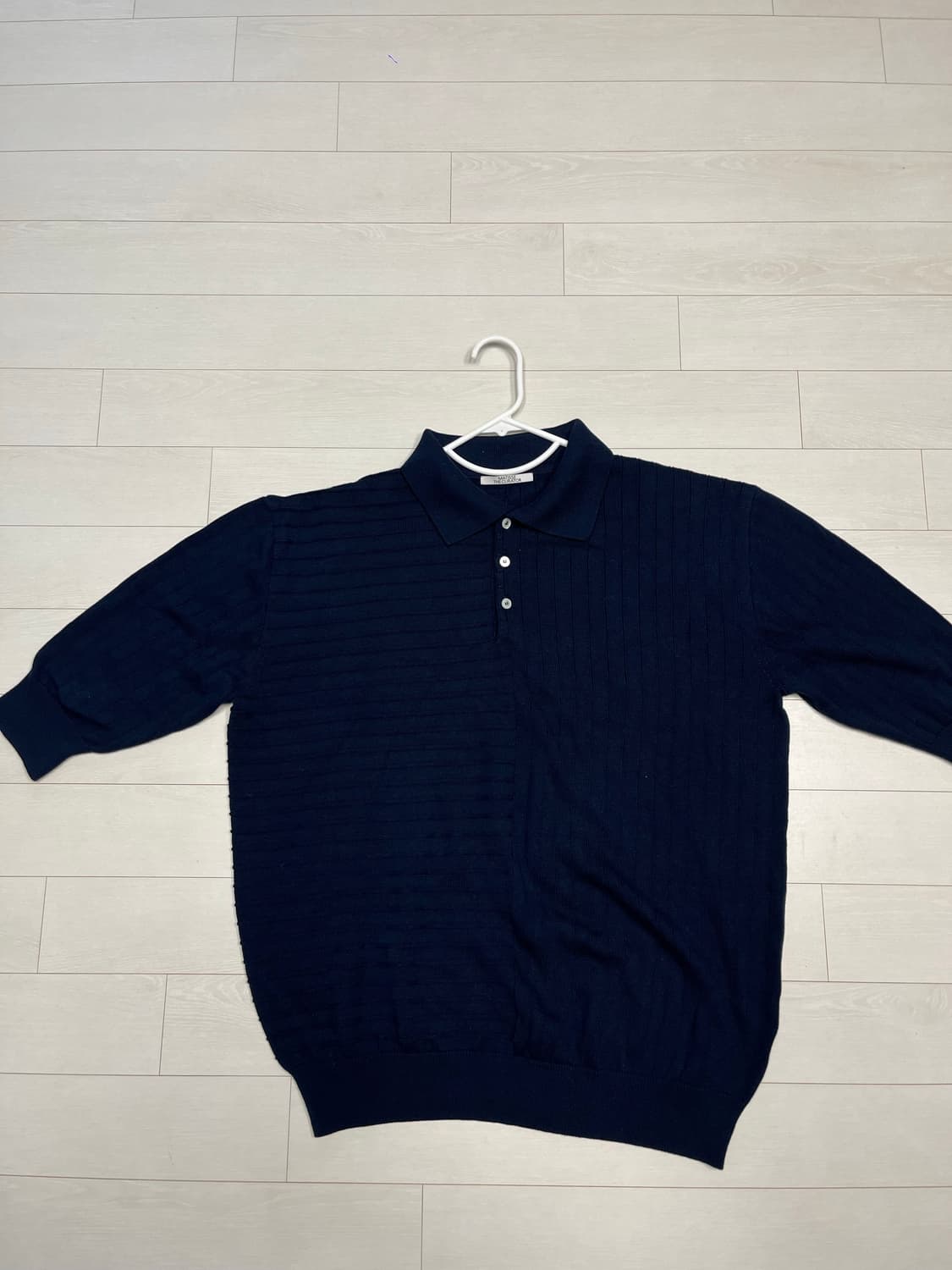 [마티스 더 큐레이터]카리 하프 니트_네이비(3) 상품이미지7