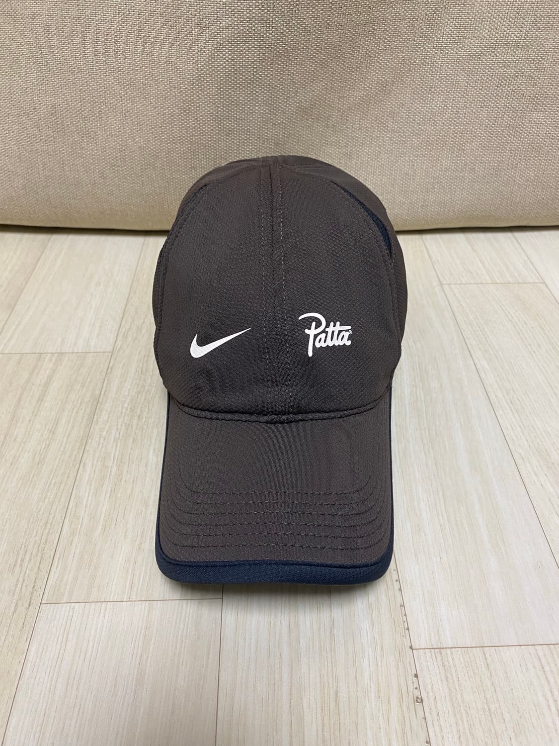 [os] 나이키 x 파타 에어로빌 캡 브라운 상품이미지2