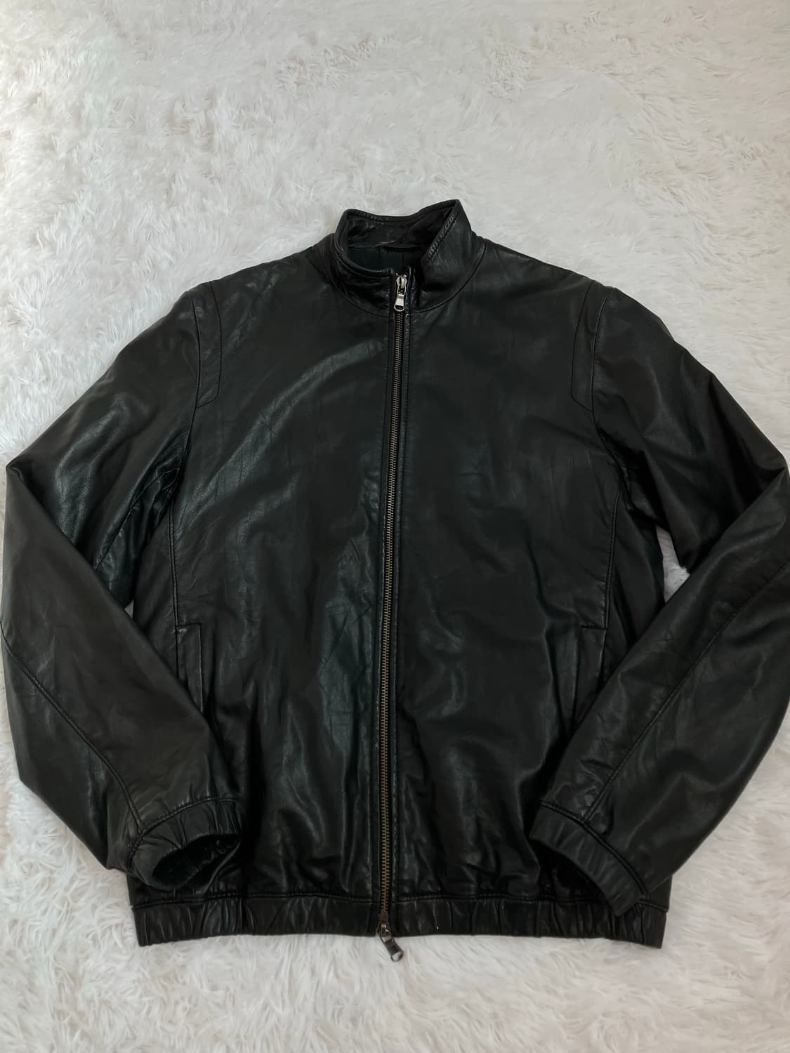 빈티지 리얼가죽 레더자켓 y2k 스트릿 갸루 펑키 일본빈티지o-702 상품이미지1