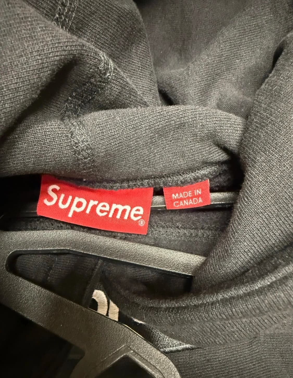 슈프림 박스로고 후드 블랙 L  상품이미지2