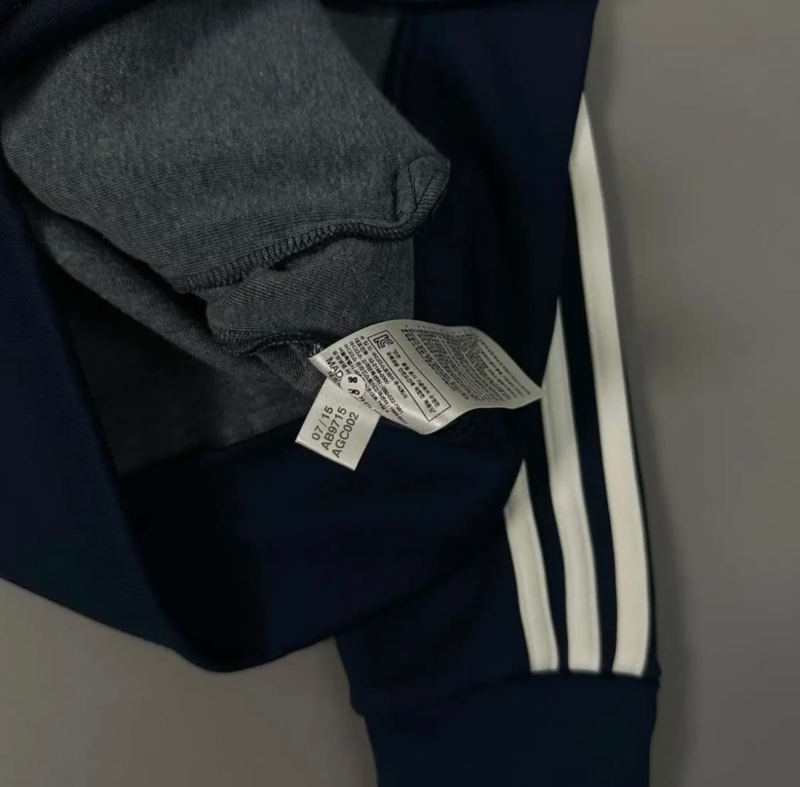 아디다스 슈퍼스타 트랙탑 네이비 구형 상품이미지6