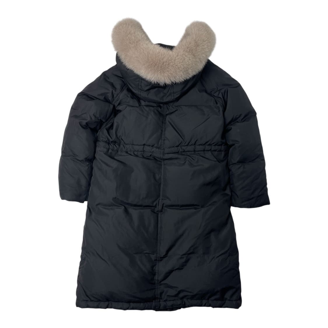 [중고] 플라스틱아일랜드 폭스퍼 후드 덕다운 롱패딩 S 상품이미지2