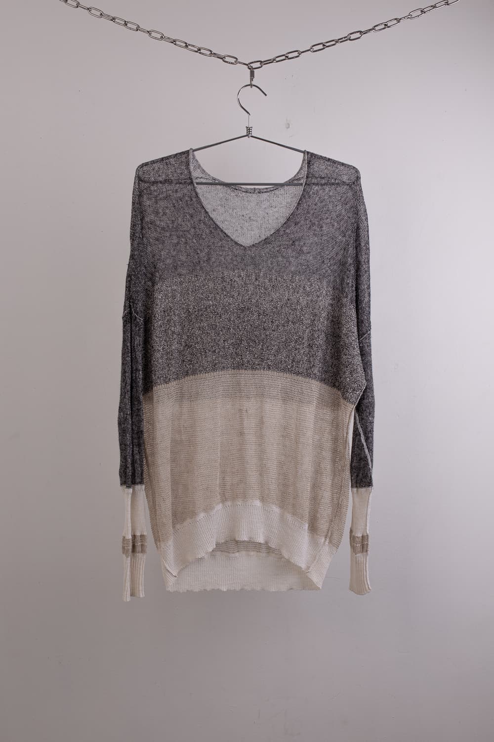 TRANSIT V-NECK MESH KNIT 상품이미지5