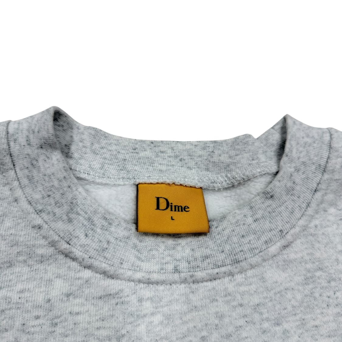Dime 다임 스웻셔츠 맨투맨 멜란지 그레이 L 상품이미지3