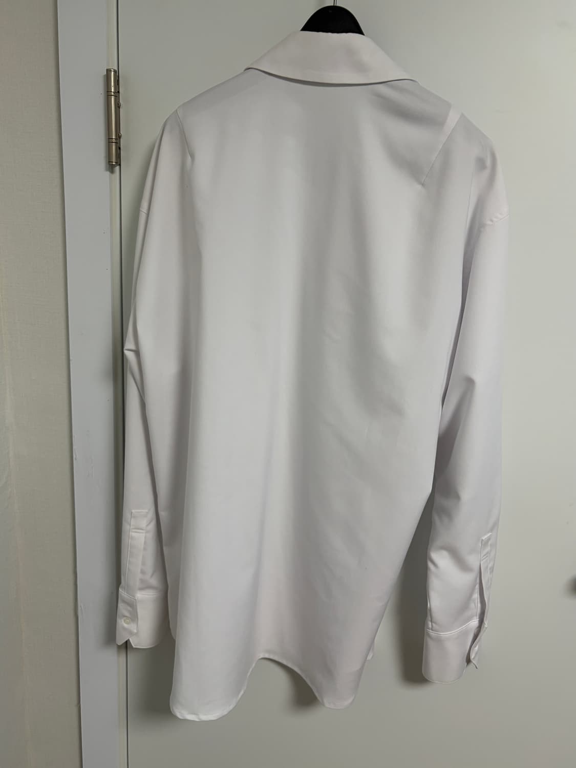 (미사용)드로우핏 오버사이즈 미니멀 셔츠 화이트 상품이미지3