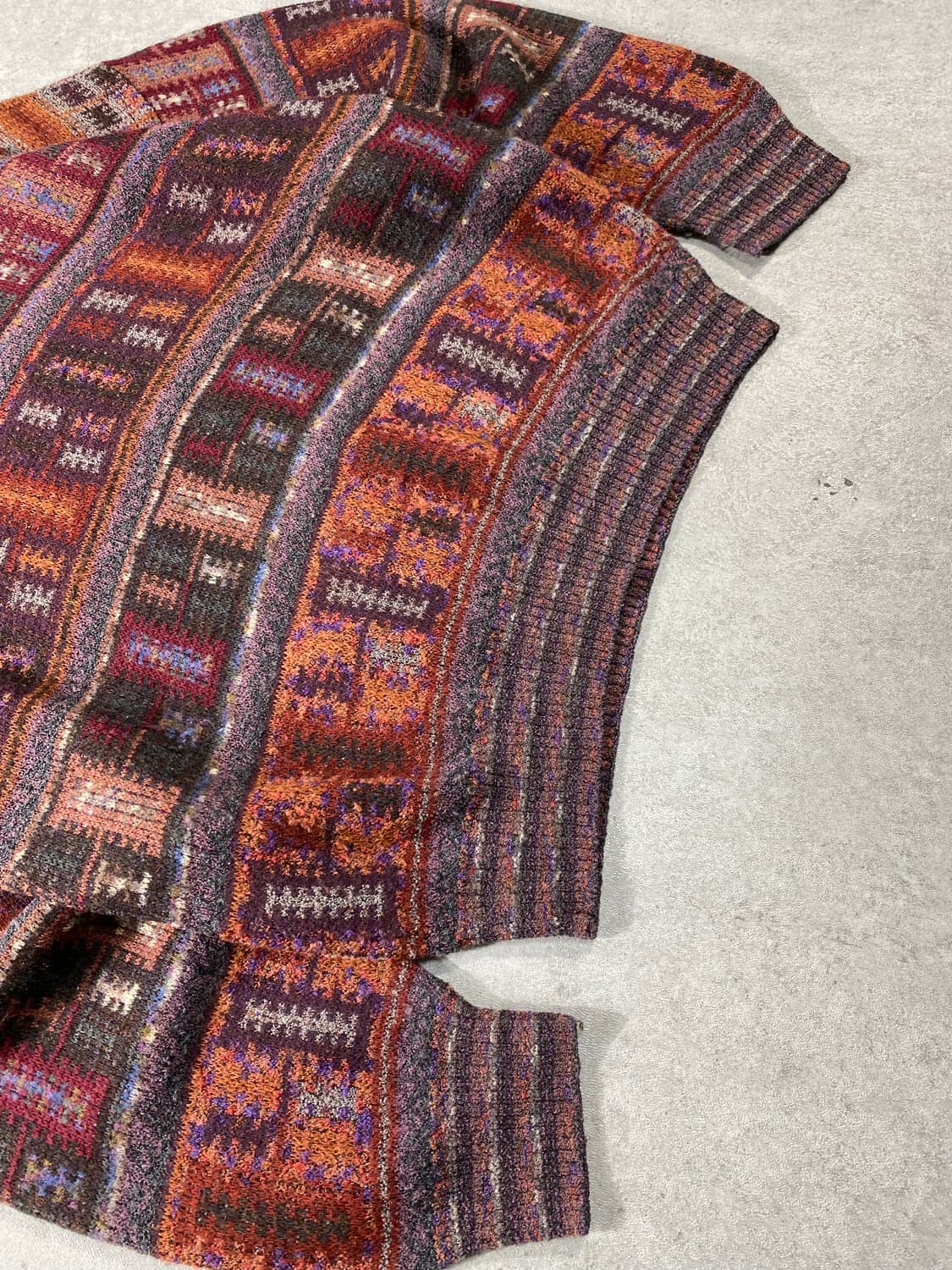 [L-XL] JUN MEN 재팬 메이드 에스닉 패턴 울 니트 상품이미지3