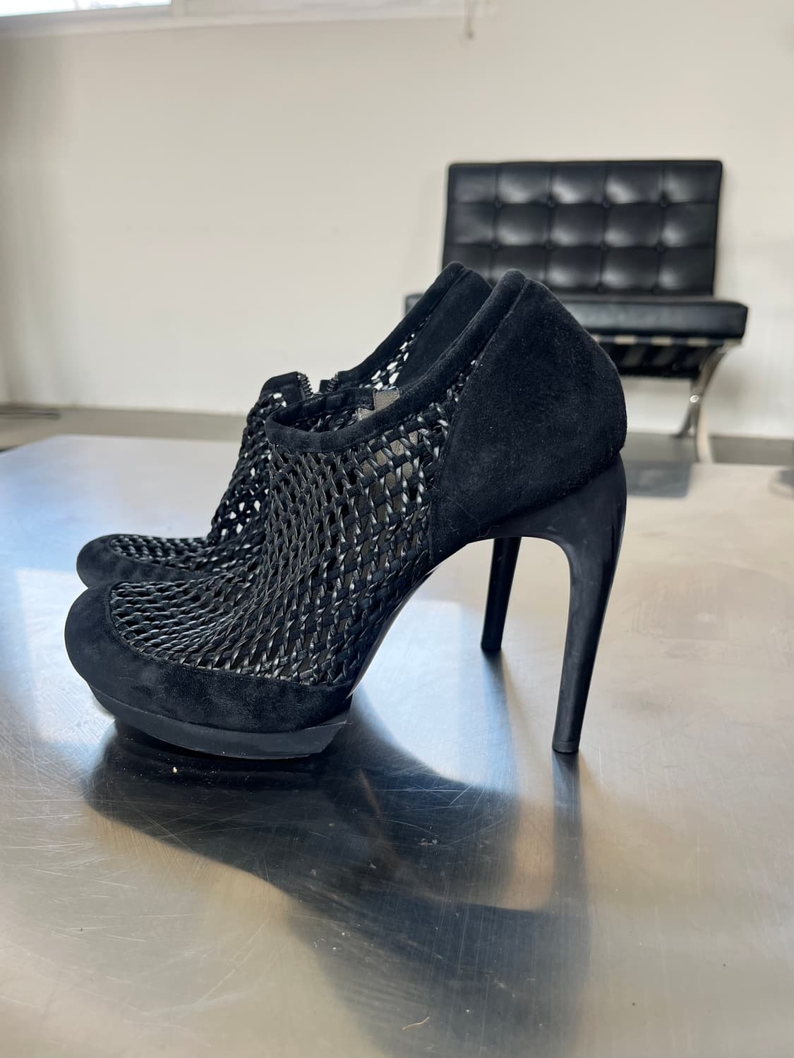 Balenciaga woven ankle heel 상품이미지2