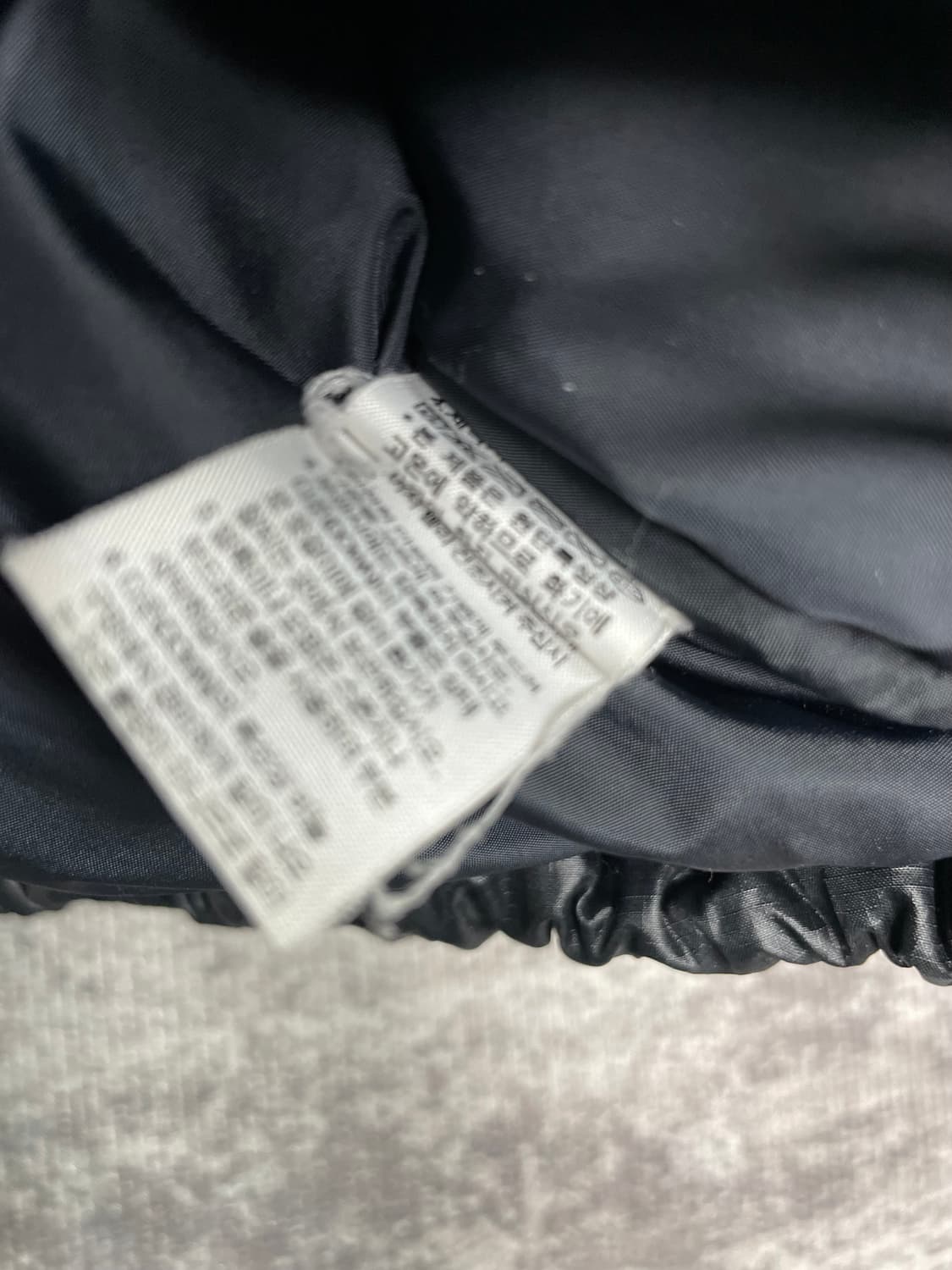 TNF 1996 레트로 눕시 올블랙 상품이미지6