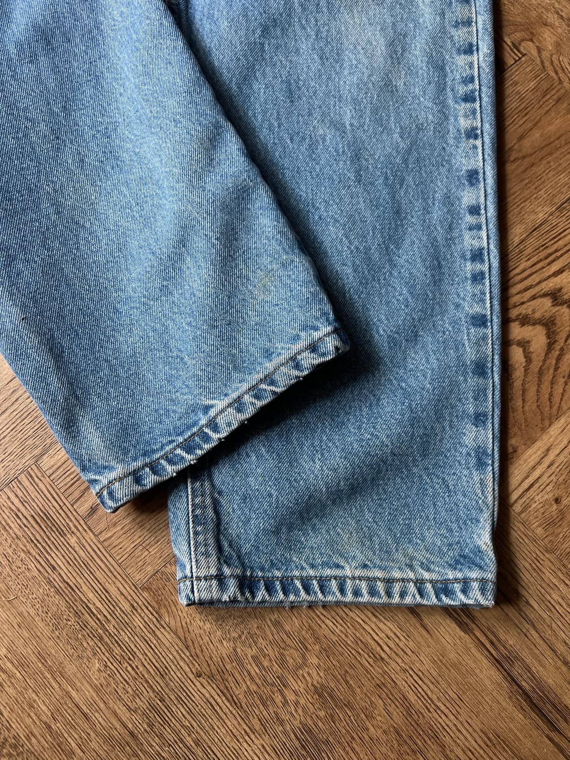 [36]칼하트 USA 미디엄블루 워크 데님 팬츠 상품이미지5