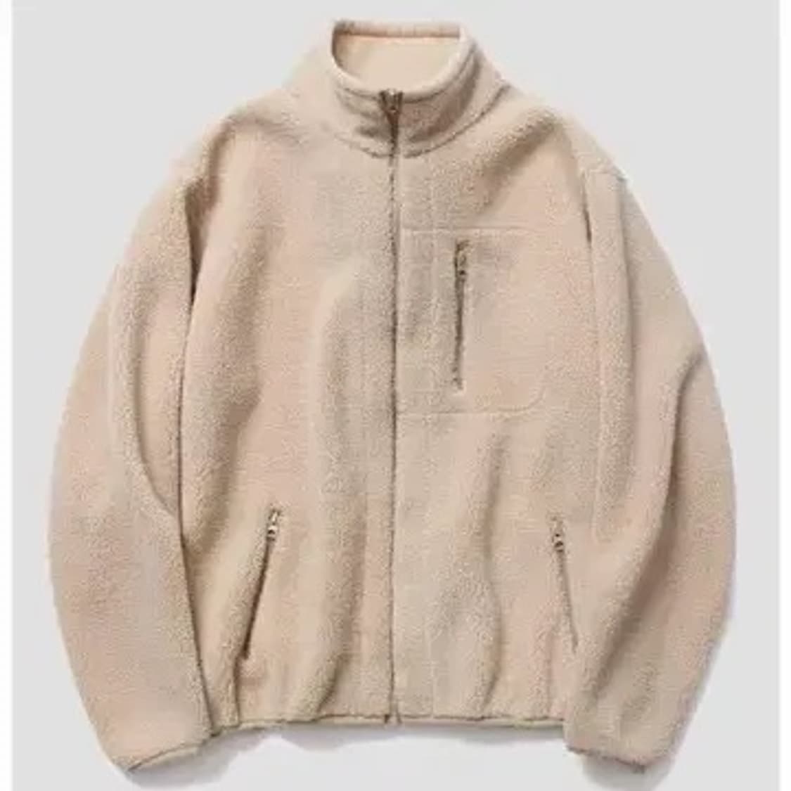 라퍼지스토어 - 양털 후리스 베이지 M 상품이미지5
