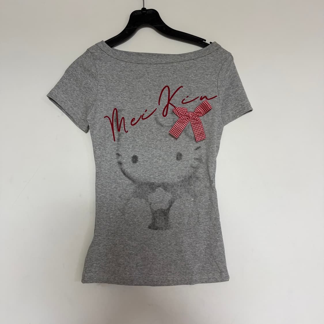 새상품 여자 원숄더 반팔 (그레이) 상품이미지1