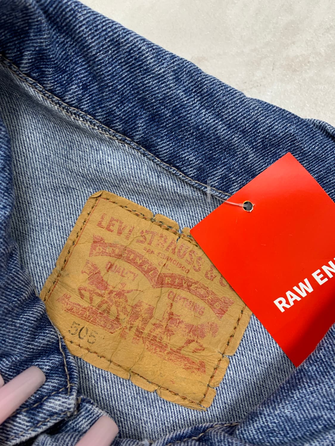 리바이스 데님 자켓 #581 상품이미지5