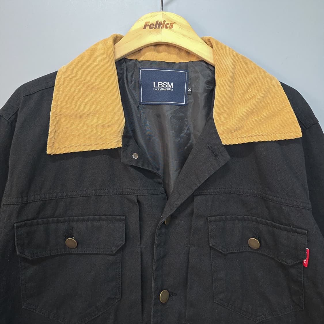 엘비에스엠(LBSM) 코듀로이카라 워크 자켓 M 상품이미지2