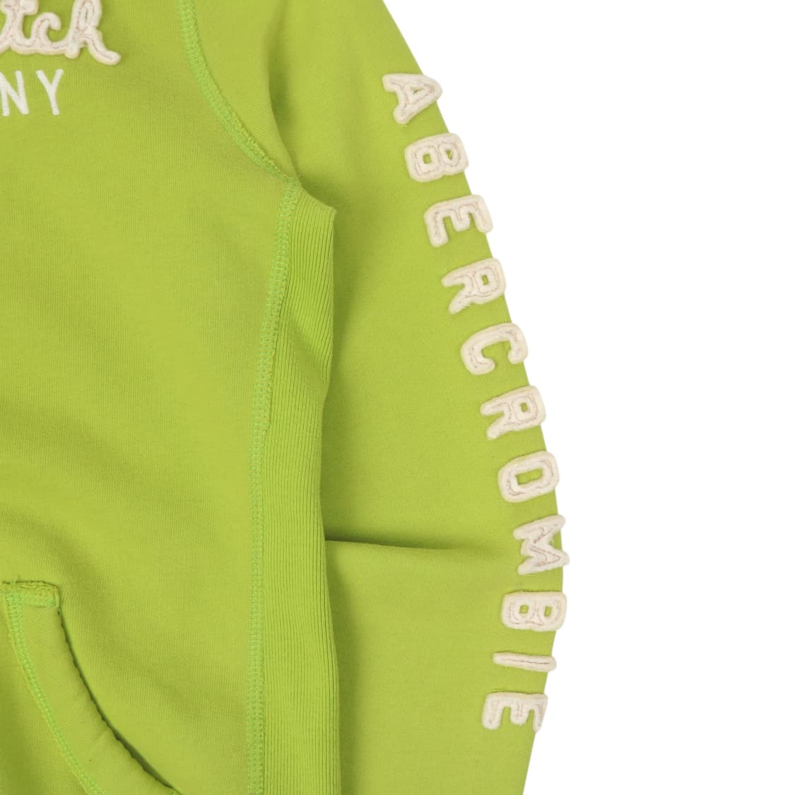 아베크롬비 라이트그린 피치 ny 후드집업 상품이미지4