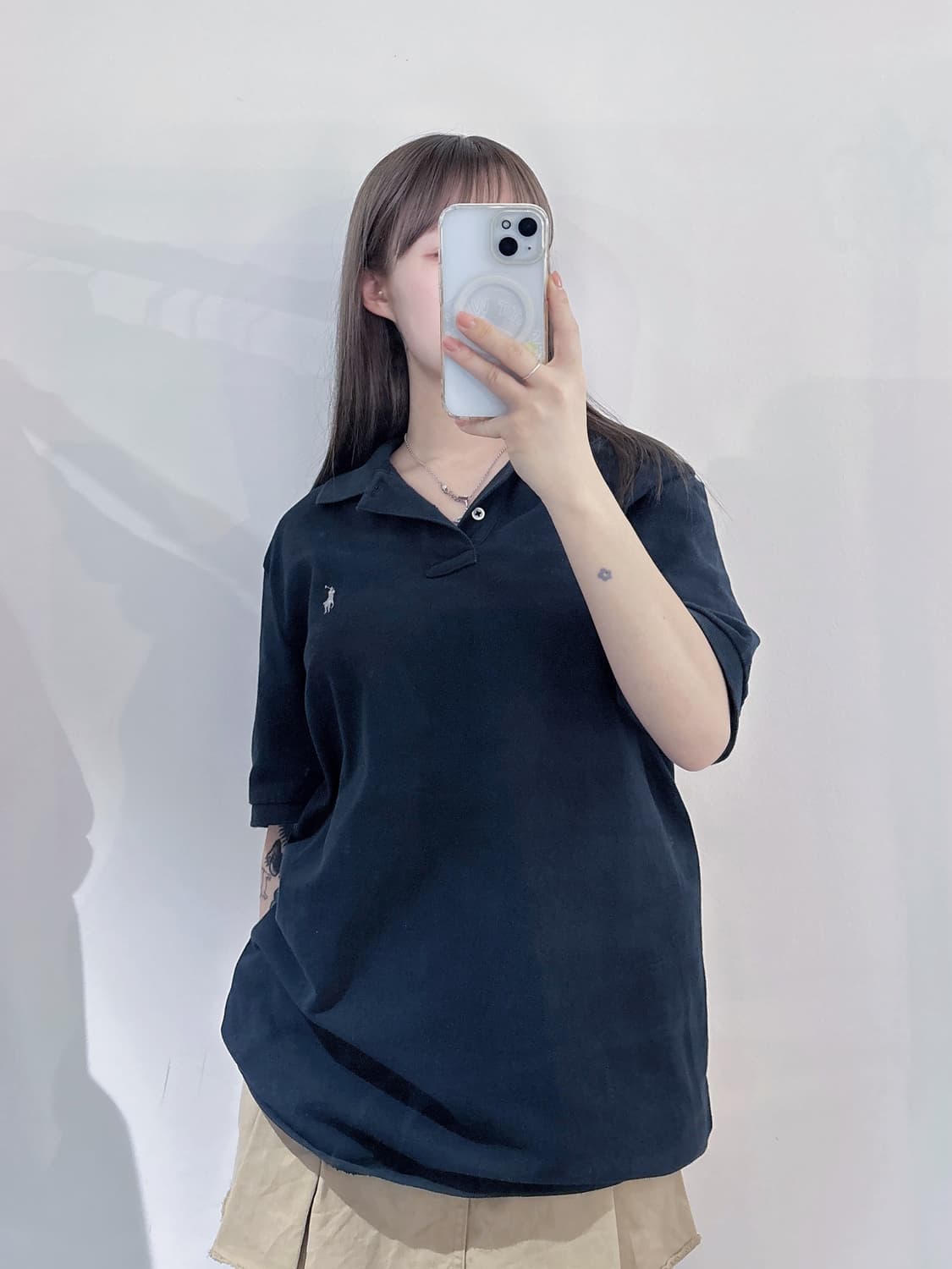 폴로랄프로렌 그레이포니 블랙 반팔 카라티 상품이미지2