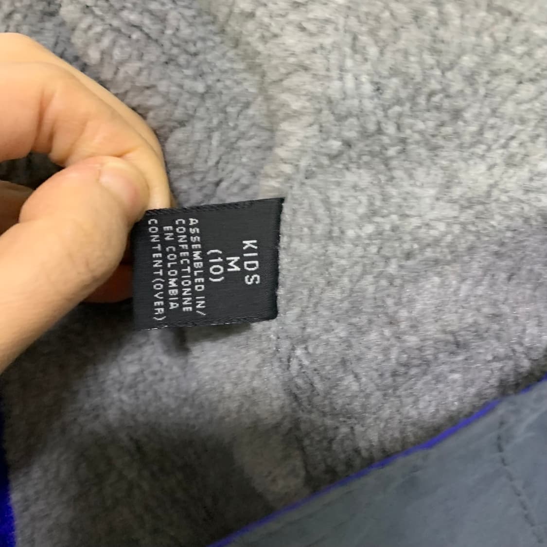 파타고니아 후드 야상 봄버 자켓 네이비 키즈 M 여성 상품이미지8