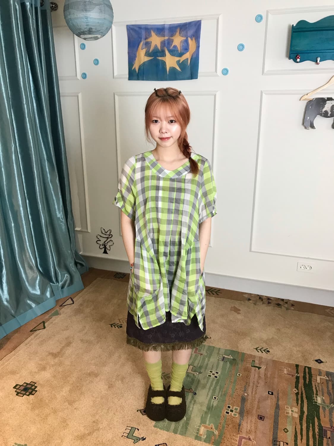 청사과 피크닉 소녀코디셋𓂃˖₊ 🍏🧺 상품이미지6