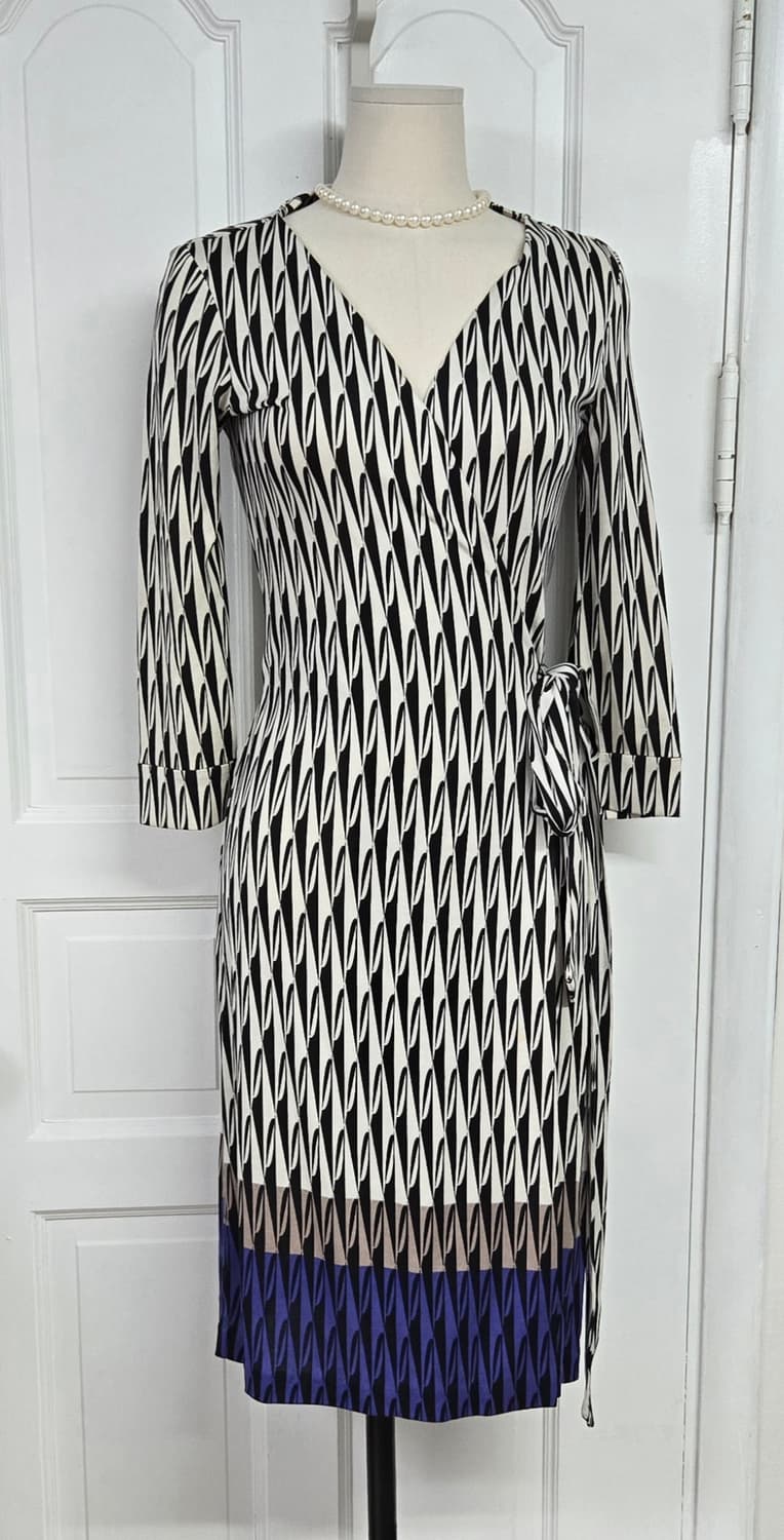 다이앤본퍼스탠버그 랩원피스 상품이미지3