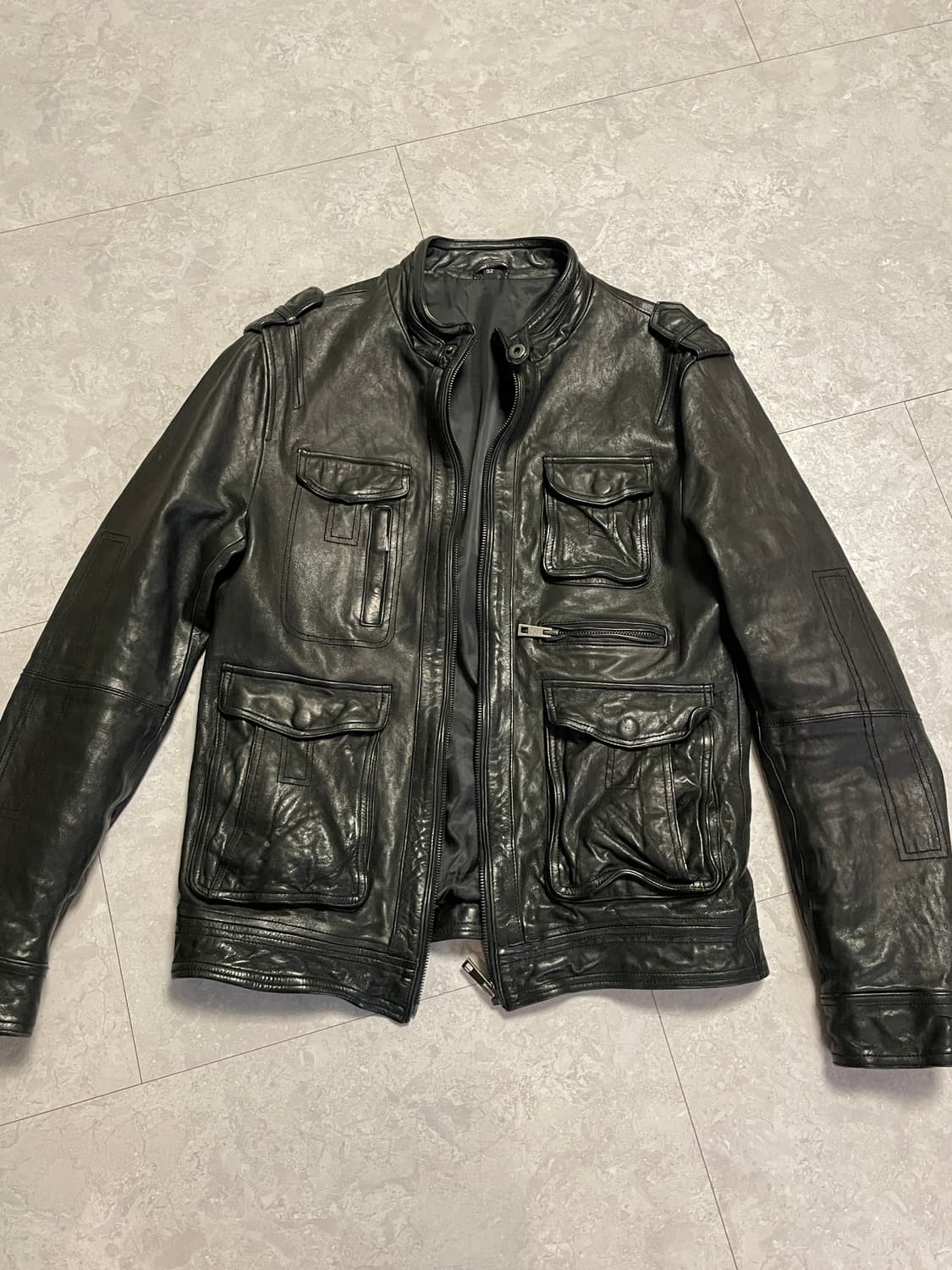 램스킨 레더 포켓 자켓 105 상품이미지1