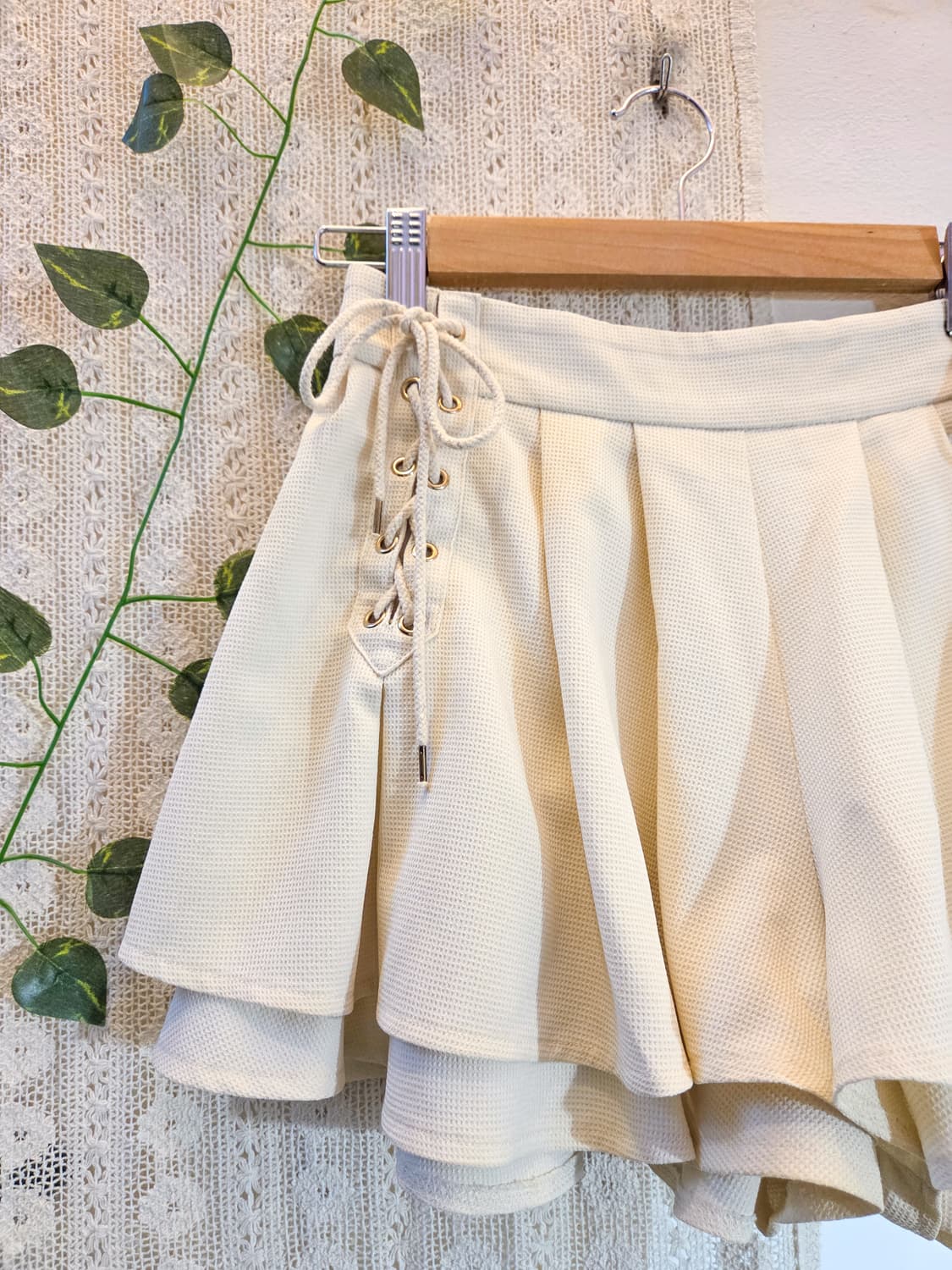 아일렛 디테일 치마바지 상품이미지2