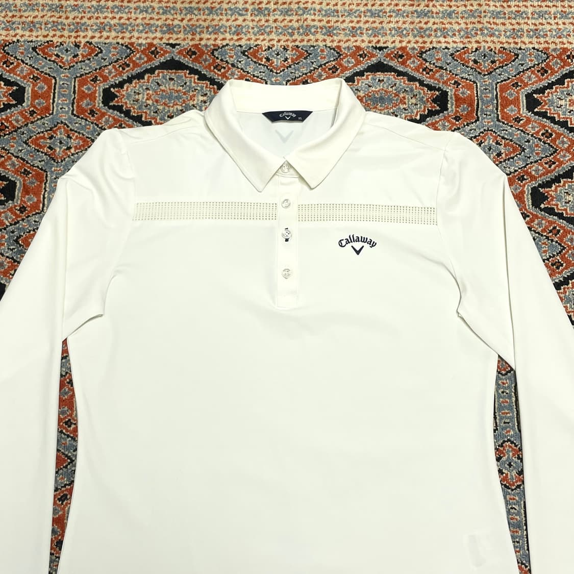 캘러웨이 화이트 골프 티셔츠 여성95 상품이미지2