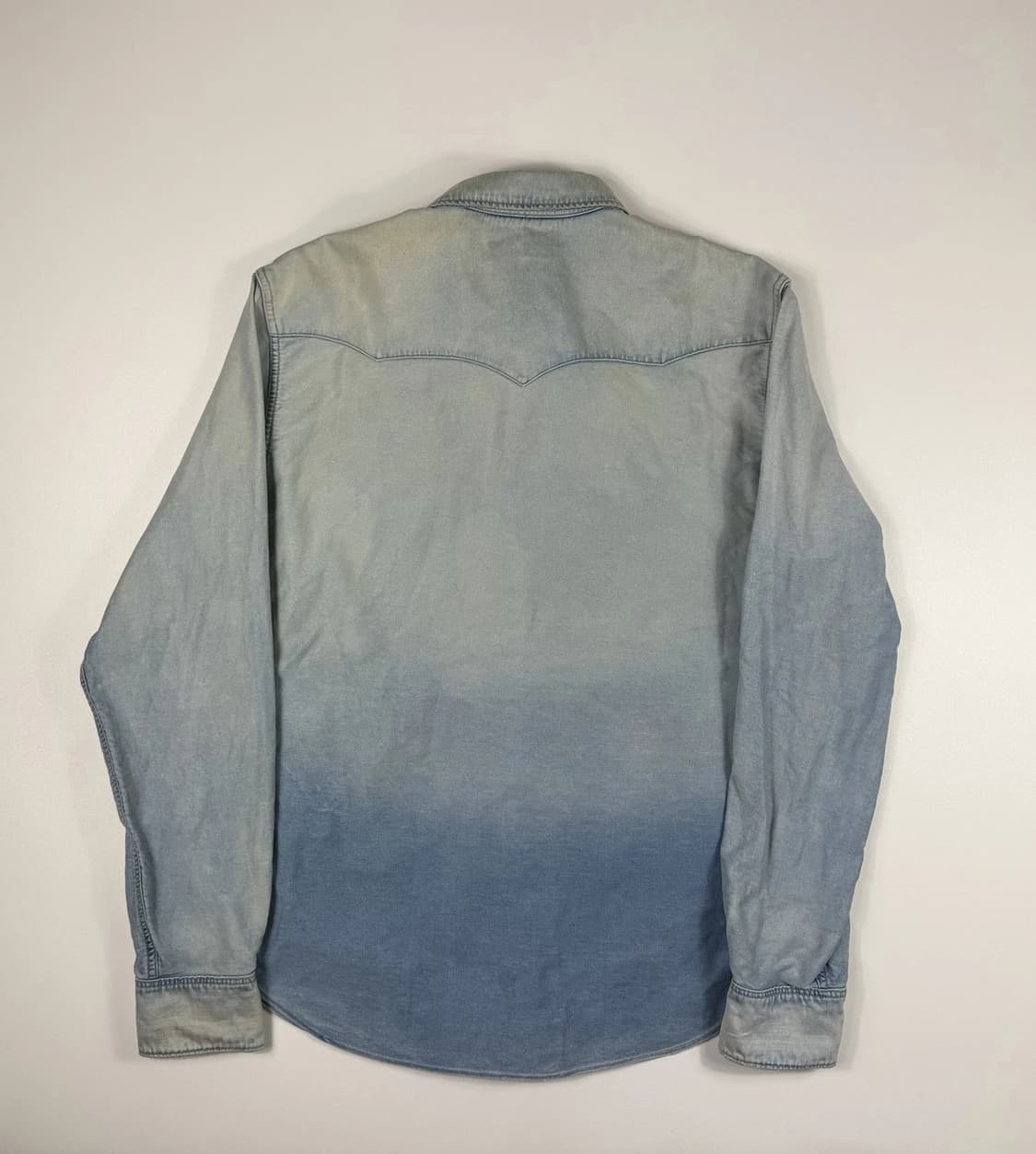 RRL 더블알엘 슬림핏 데님 웨스턴 셔츠 상품이미지8