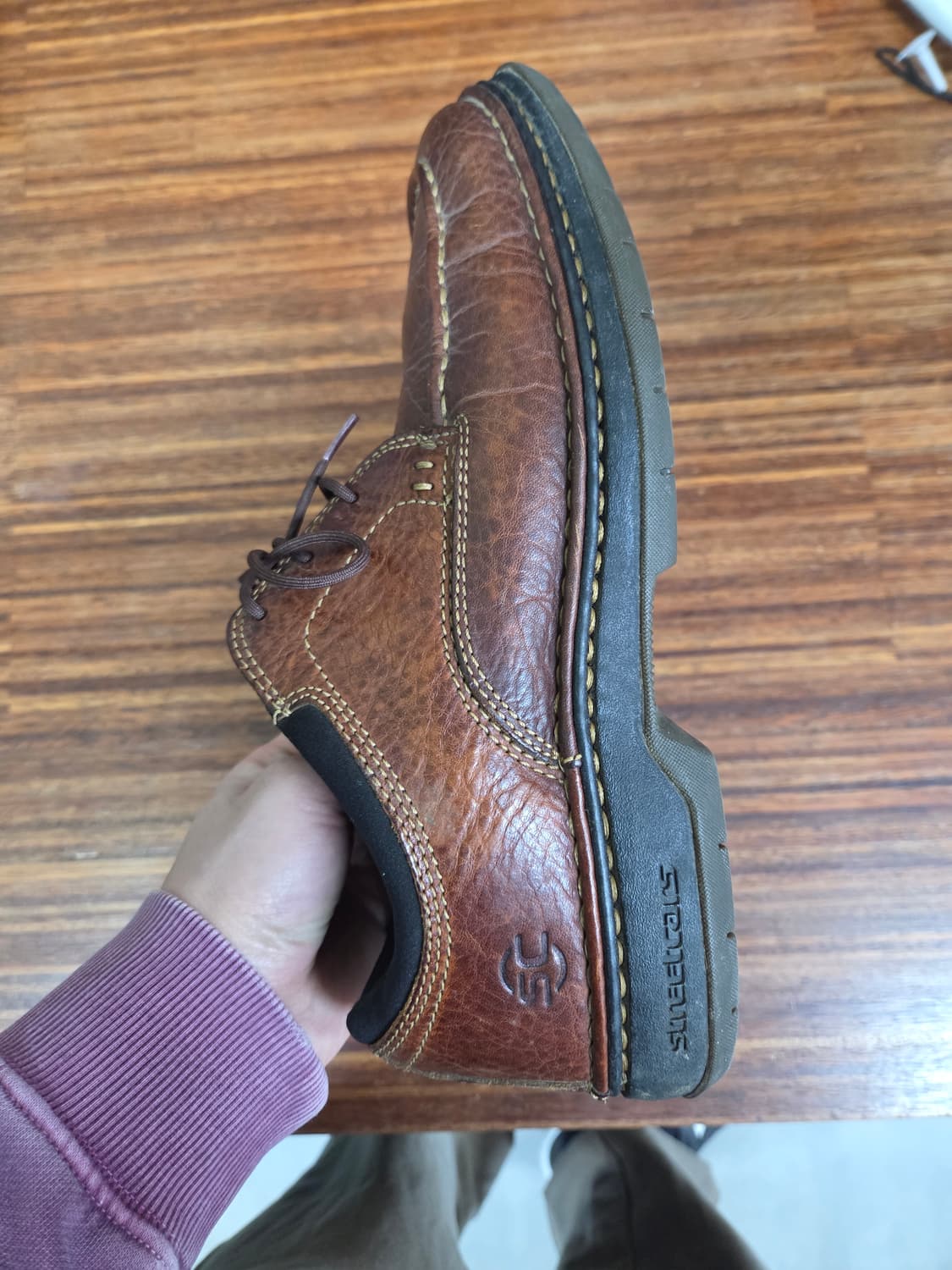 빈티지 스트리트카스 천연가죽 컴포트화 270 상품이미지9