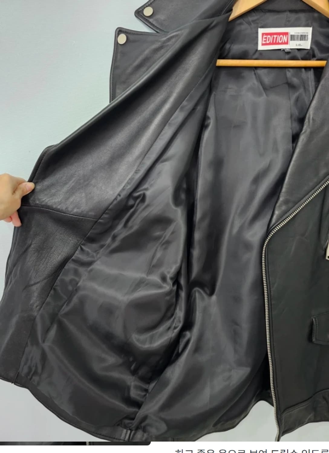 에디션랩 양가죽 라이더 바이크 자켓 105 상품이미지6