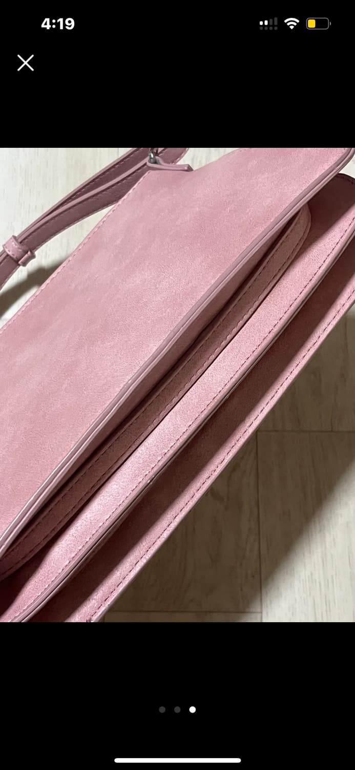 자라 핑크 숄더백 상품이미지3