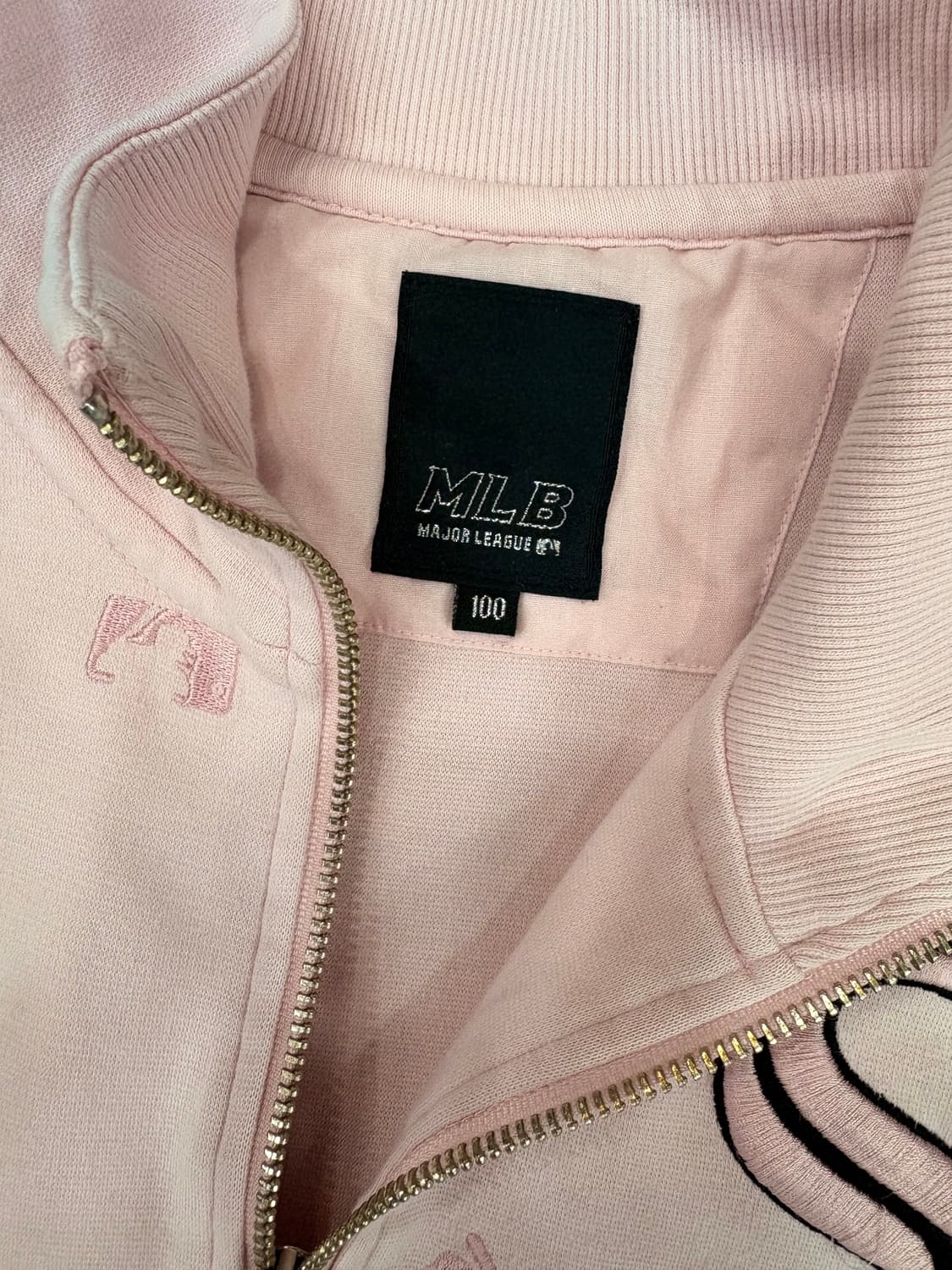 mlb 엠엘비 집업 핑크 상품이미지3