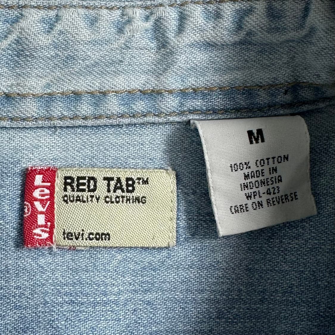 리바이스 투포켓 데님 셔츠  상품이미지6
